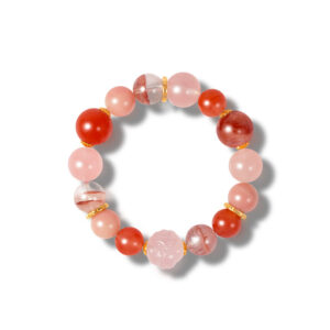 Nine Tailed Fox Mantra Crystal Bracelet