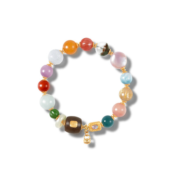 10024 Multi‑Gem Bracelet・A Harmony of Energy & Blessing