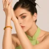 Amber & Jade Peace Bracelet