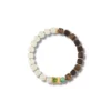 6 Yin Yang Agarwood & Hetian Jade Bracelet